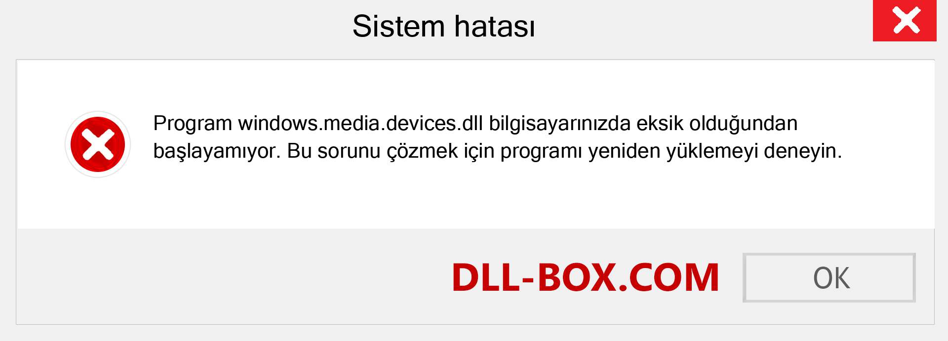 windows.media.devices.dll dosyası eksik mi? Windows 7, 8, 10 için İndirin - Windows'ta windows.media.devices dll Eksik Hatasını Düzeltin, fotoğraflar, resimler